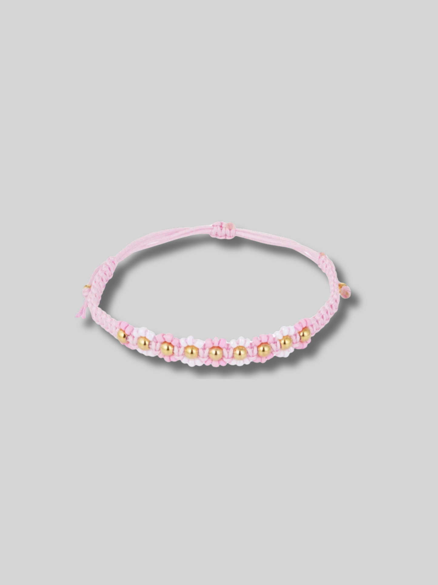 You bloom me bracelet pink