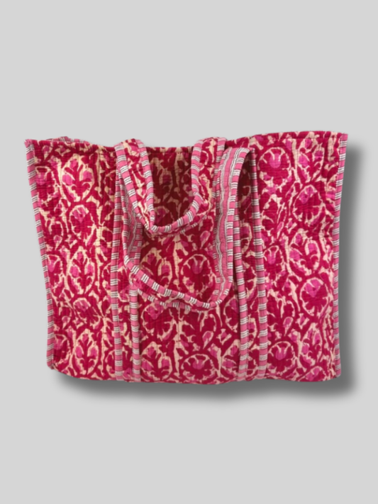 mykonos bag fuchsia