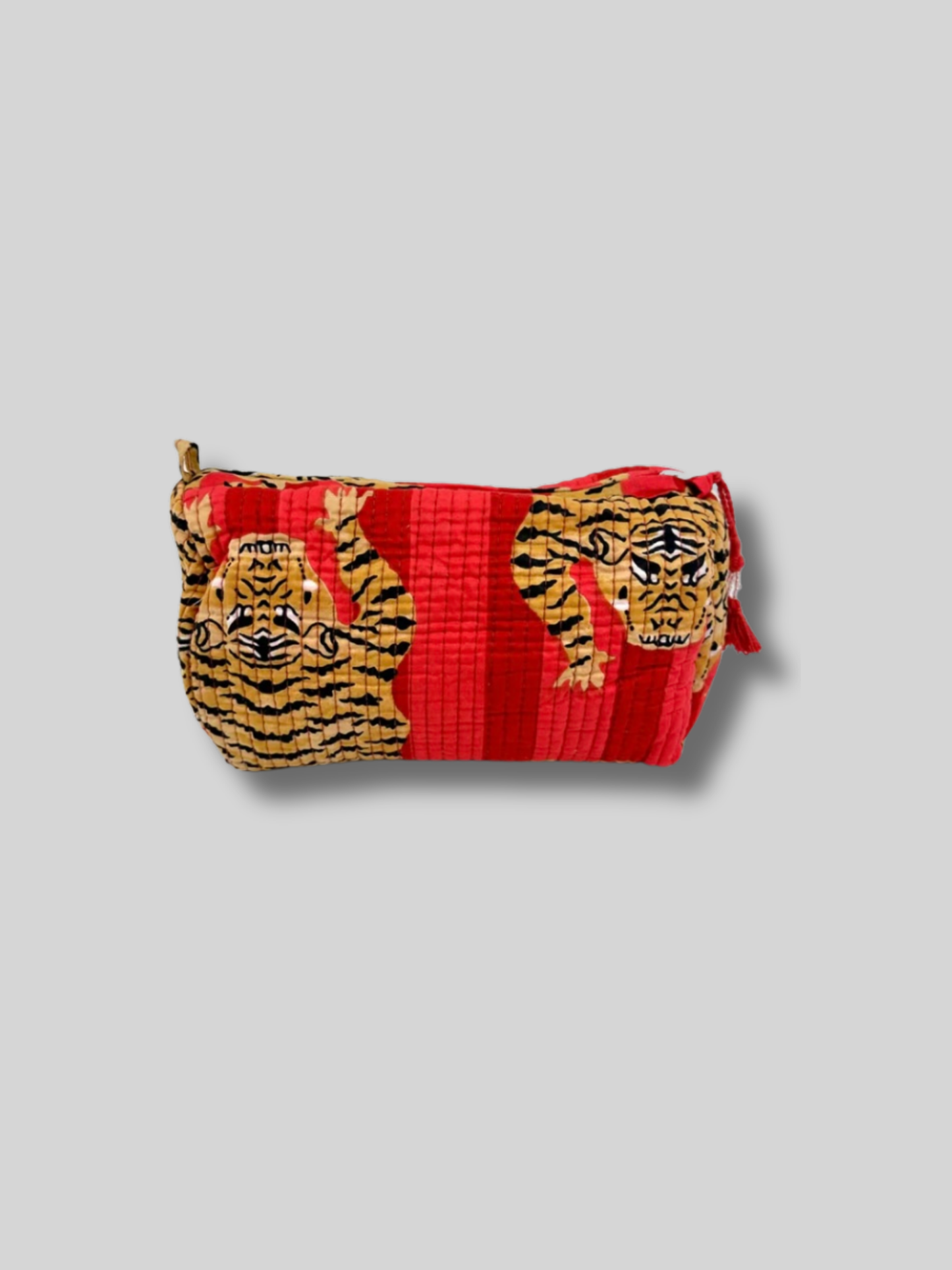 red tiger beauty bag